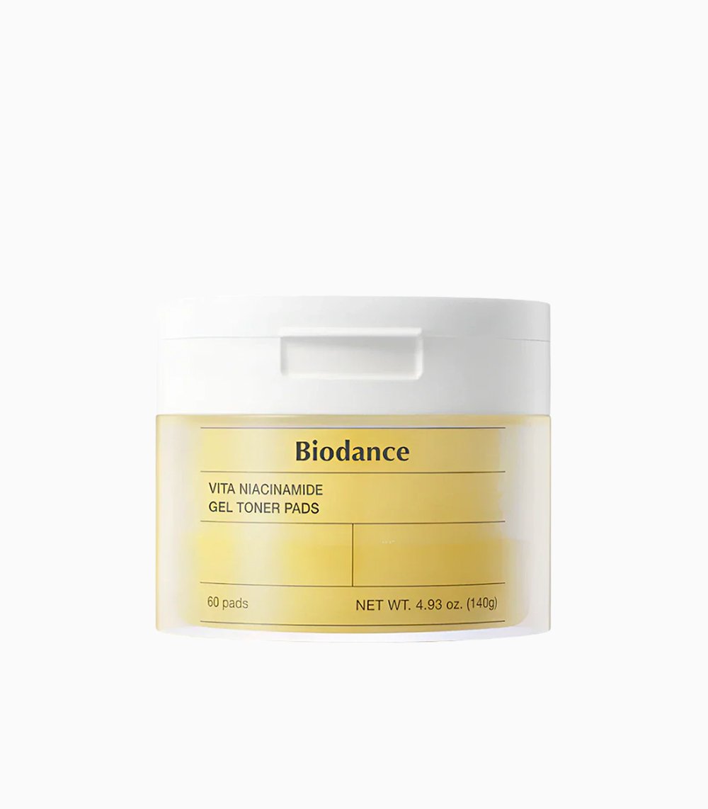 BIODANCE VITA NIACINAMIDE GEL TONER PADS (60pads)