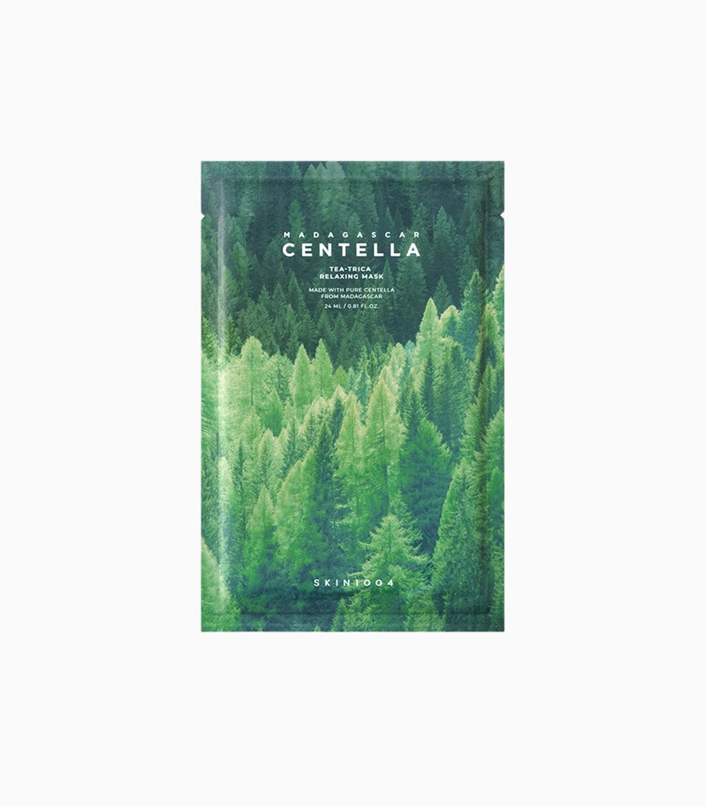 SKIN1004 MADAGASCAR CENTELLA TEA-TRICA RELAXING MASK (24ml _ 5ea)